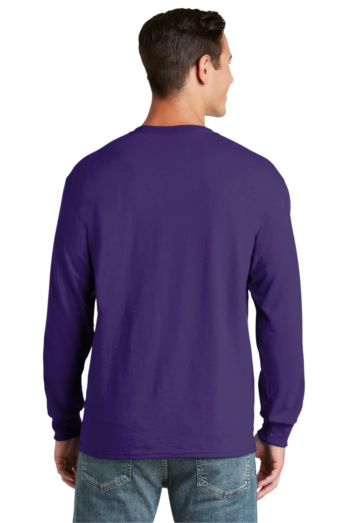 Jerzees - Dri-Power 50/50 Cotton/Poly Long Sleeve T-Shirt. 29LS