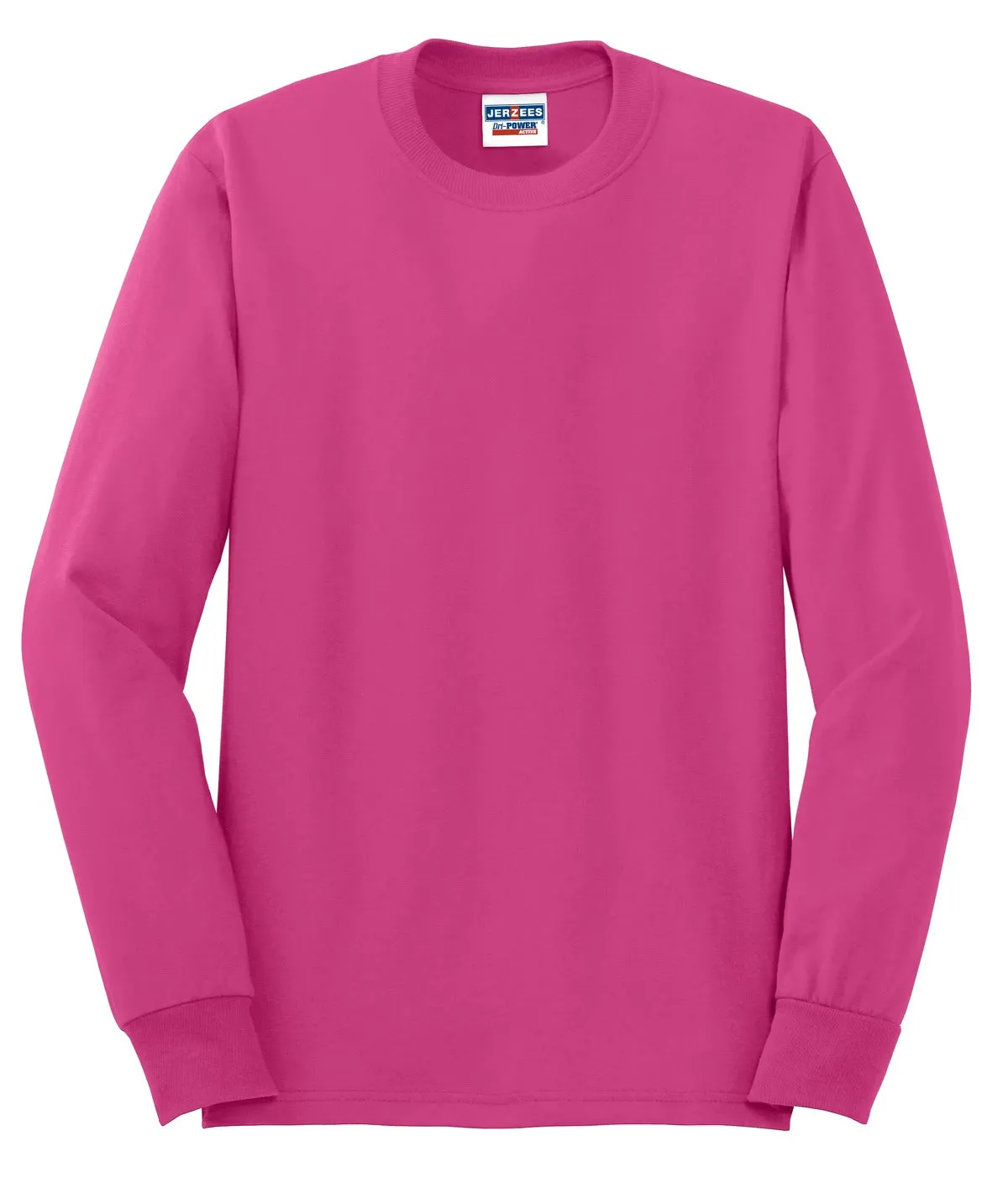 Jerzees - Dri-Power 50/50 Cotton/Poly Long Sleeve T-Shirt. 29LS