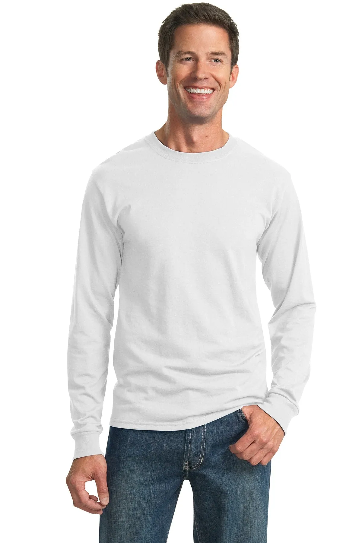 Jerzees - Dri-Power 50/50 Cotton/Poly Long Sleeve T-Shirt. 29LS