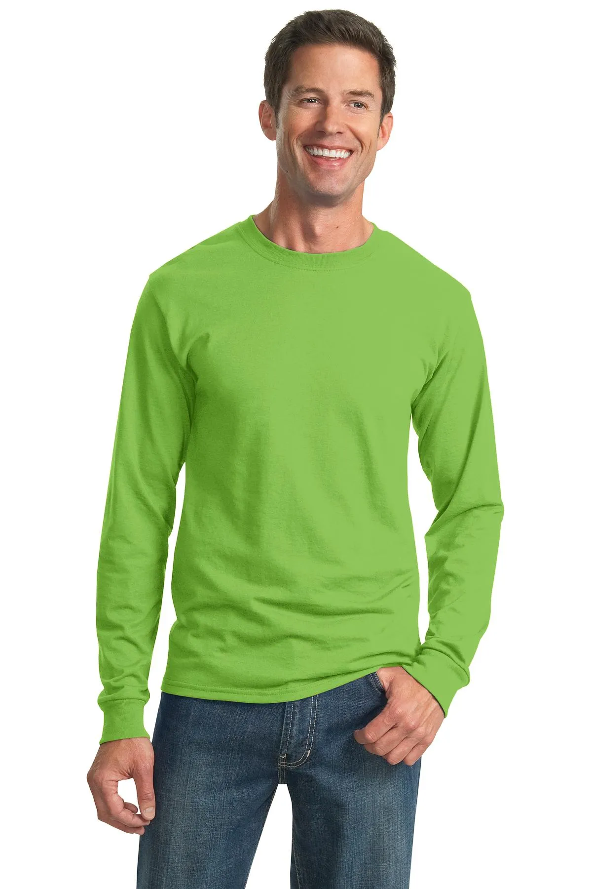 Jerzees - Dri-Power 50/50 Cotton/Poly Long Sleeve T-Shirt. 29LS