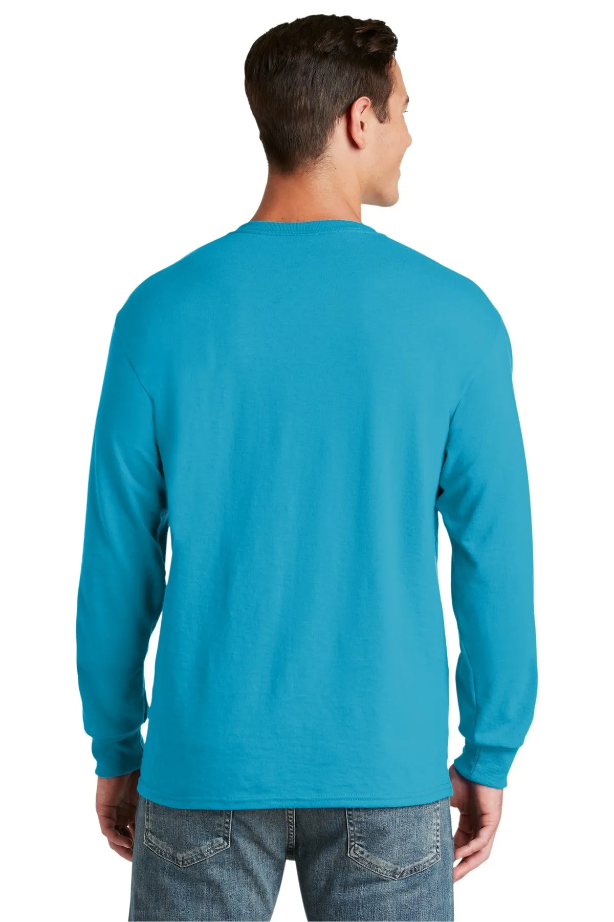 Jerzees - Dri-Power 50/50 Cotton/Poly Long Sleeve T-Shirt. 29LS