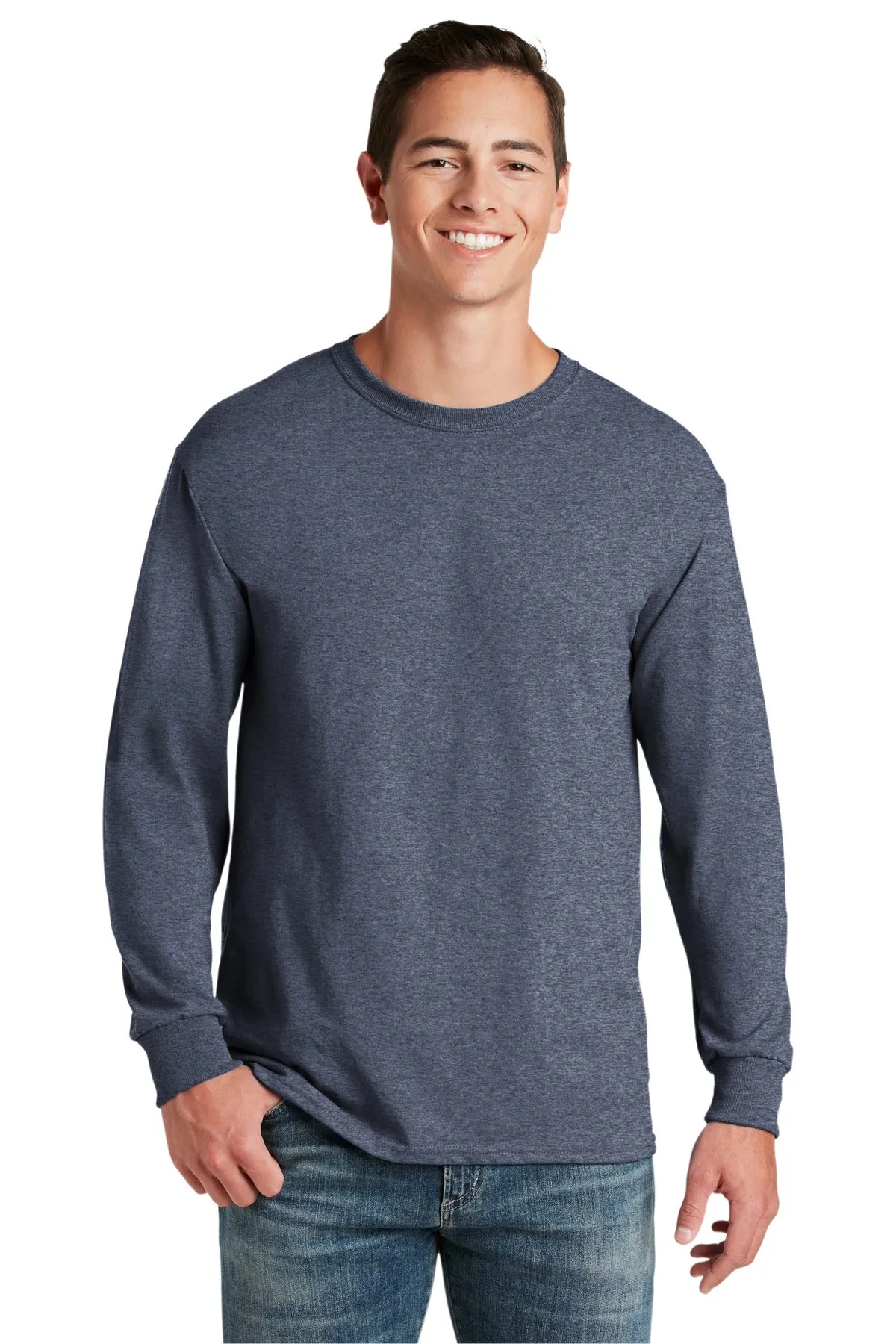 Jerzees - Dri-Power 50/50 Cotton/Poly Long Sleeve T-Shirt. 29LS