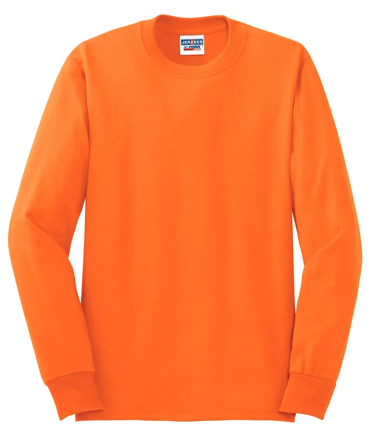 Jerzees - Dri-Power 50/50 Cotton/Poly Long Sleeve T-Shirt. 29LS