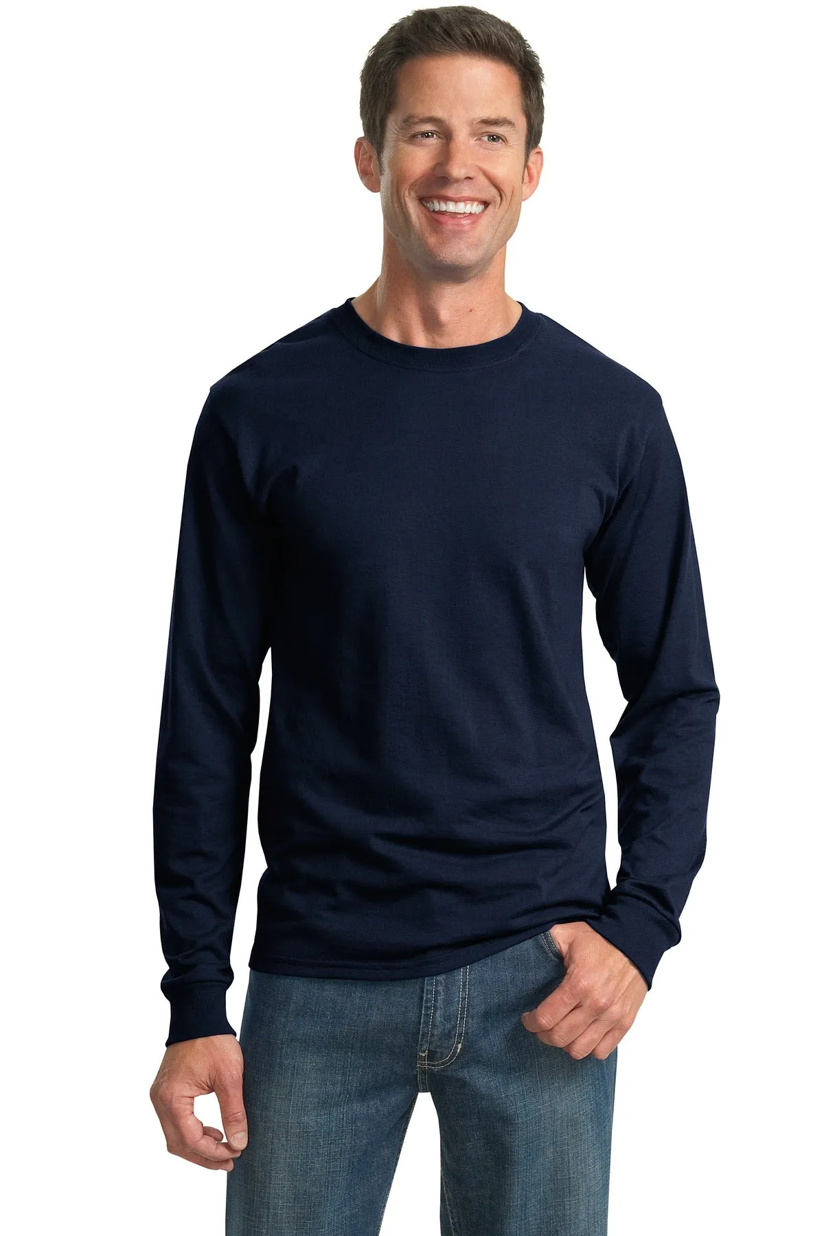 Jerzees - Dri-Power 50/50 Cotton/Poly Long Sleeve T-Shirt. 29LS