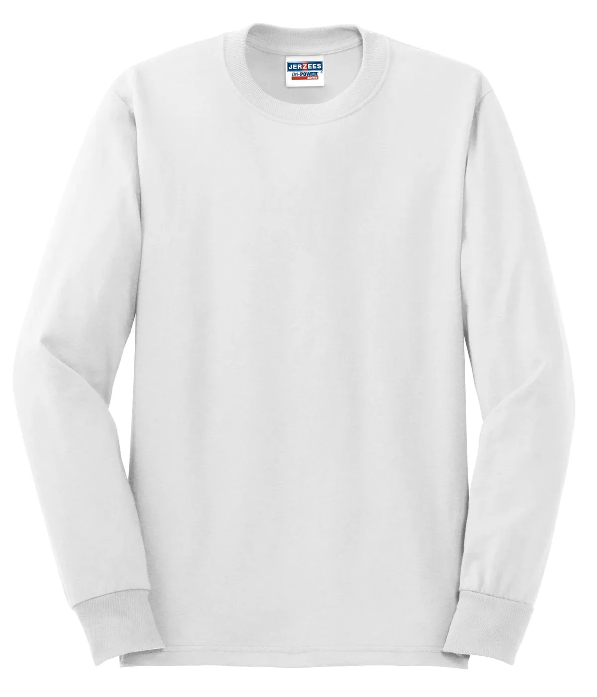 Jerzees - Dri-Power 50/50 Cotton/Poly Long Sleeve T-Shirt. 29LS