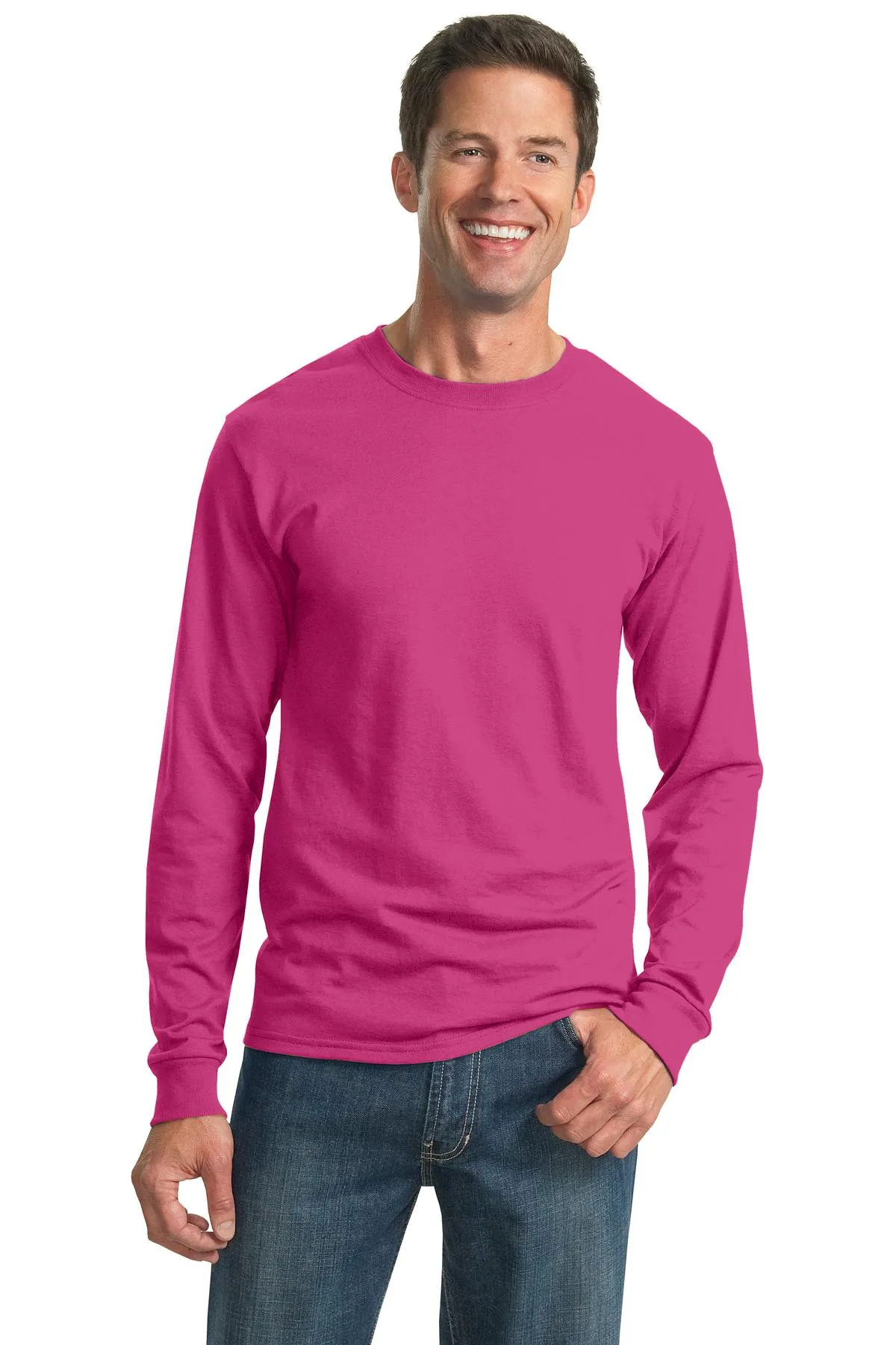 Jerzees - Dri-Power 50/50 Cotton/Poly Long Sleeve T-Shirt. 29LS