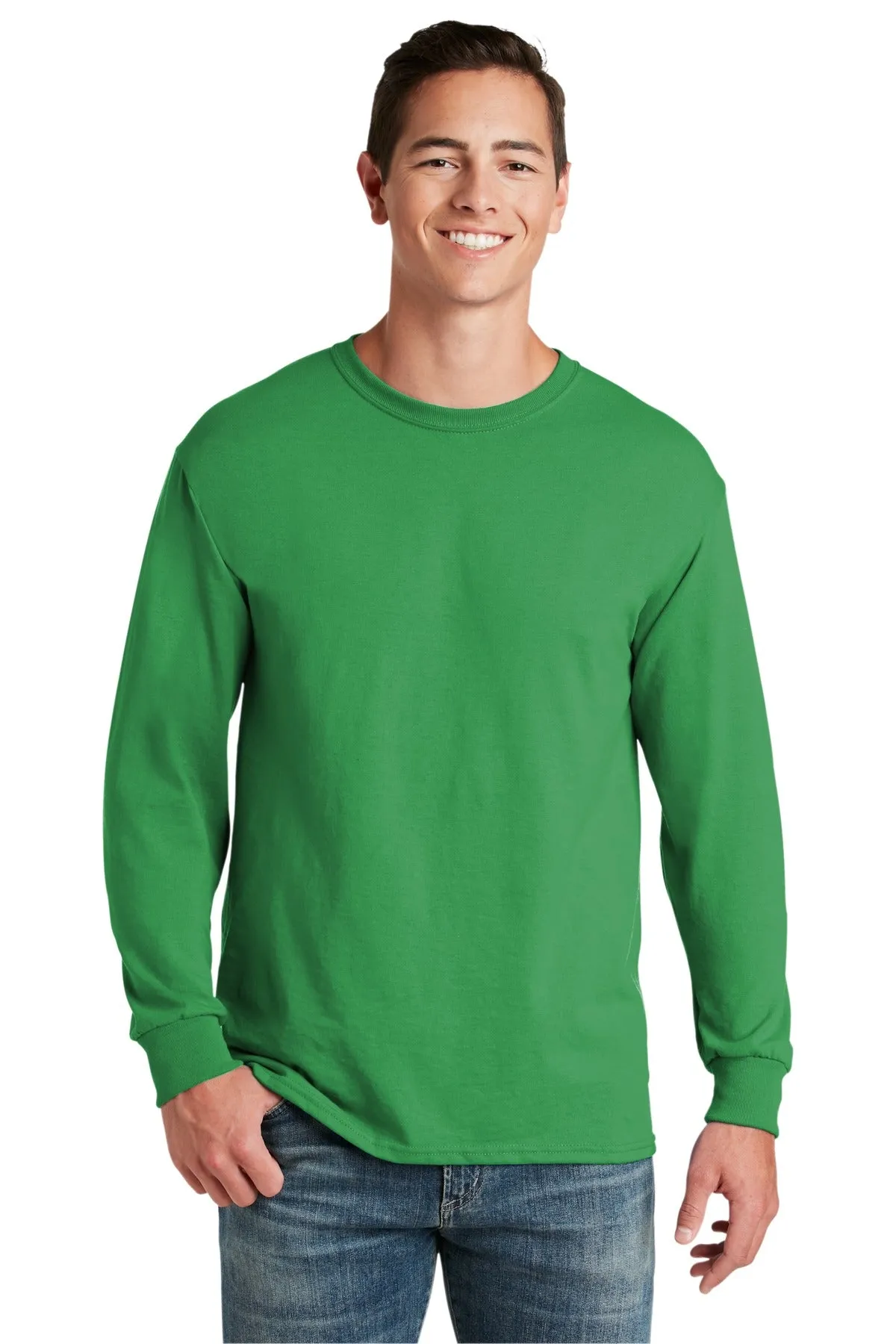 Jerzees - Dri-Power 50/50 Cotton/Poly Long Sleeve T-Shirt. 29LS