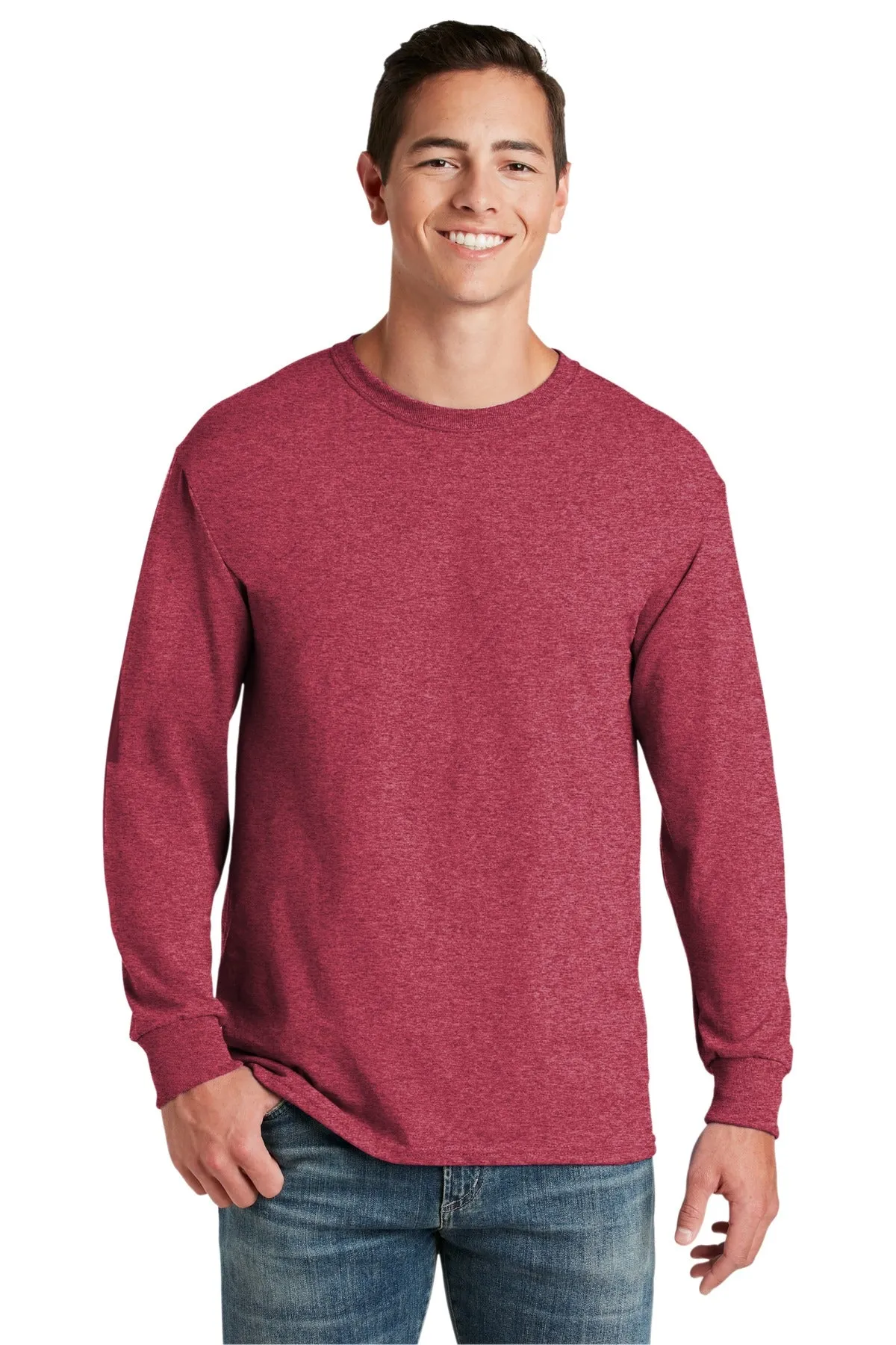 Jerzees - Dri-Power 50/50 Cotton/Poly Long Sleeve T-Shirt. 29LS