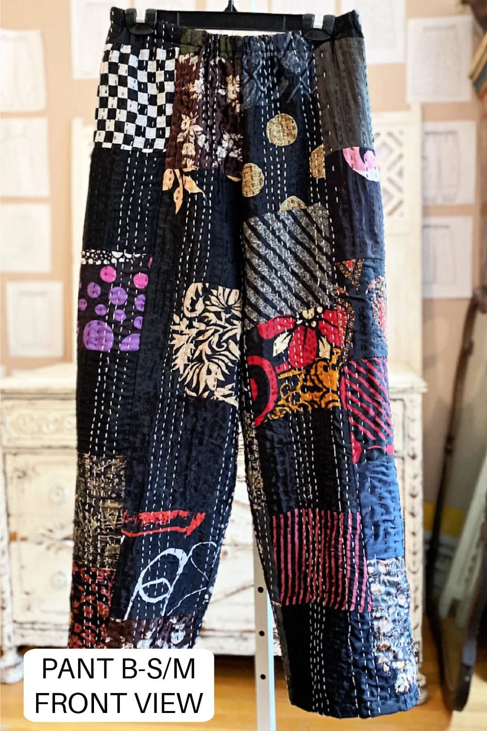 Kantha Full Cut  Pant