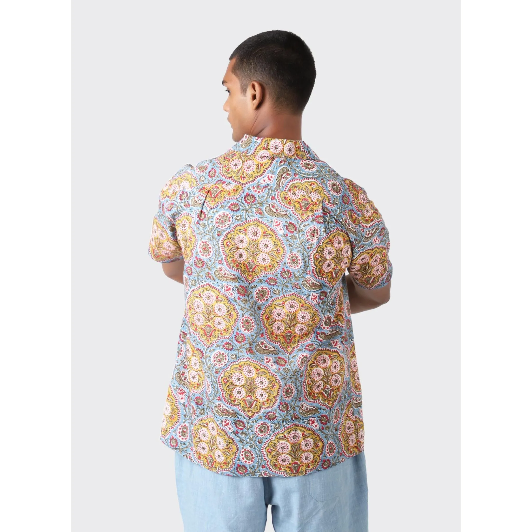 Kardo Chintan Shirt - Block Print