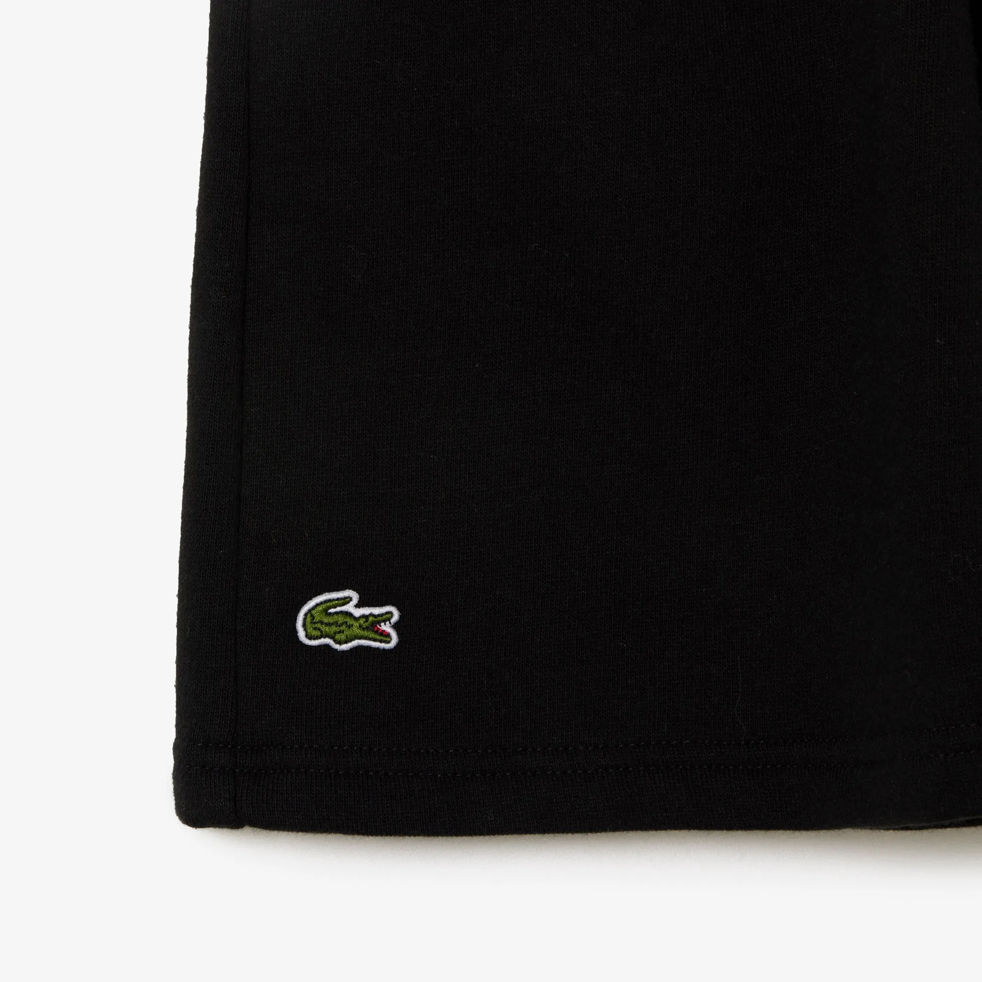 Kids' Lacoste Organic Brushed Cotton Fleece Shorts