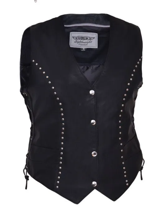 Ladies PREMIUM Studded Vest