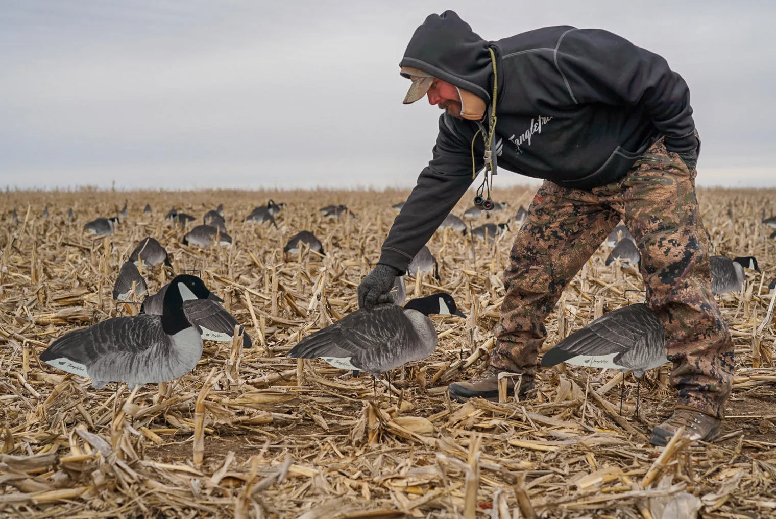 Lesser Canada Skinny Decoy 60 Pack with Flight Skinny Decoy Bag