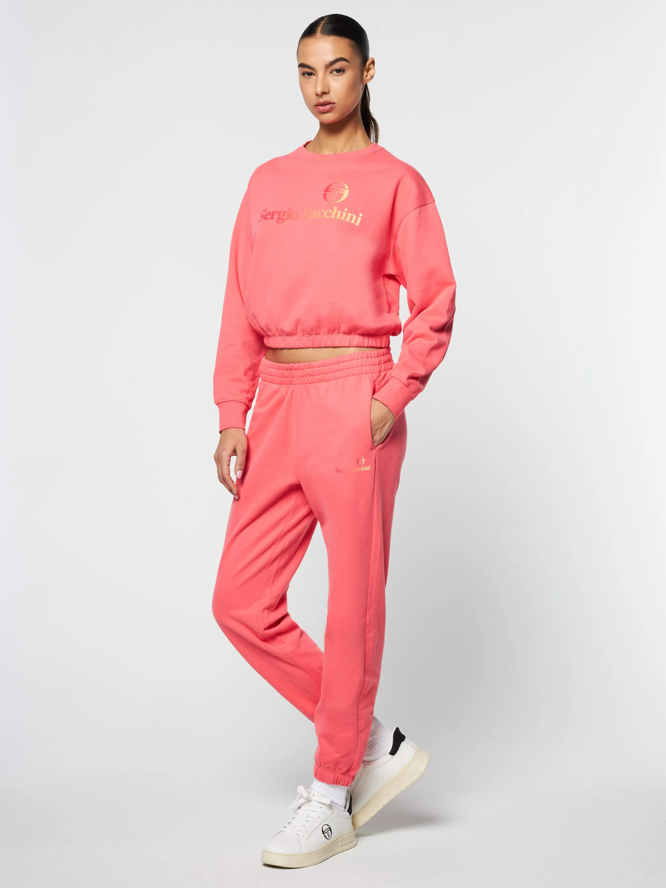 Lido Sweatpant- Calypso Coral