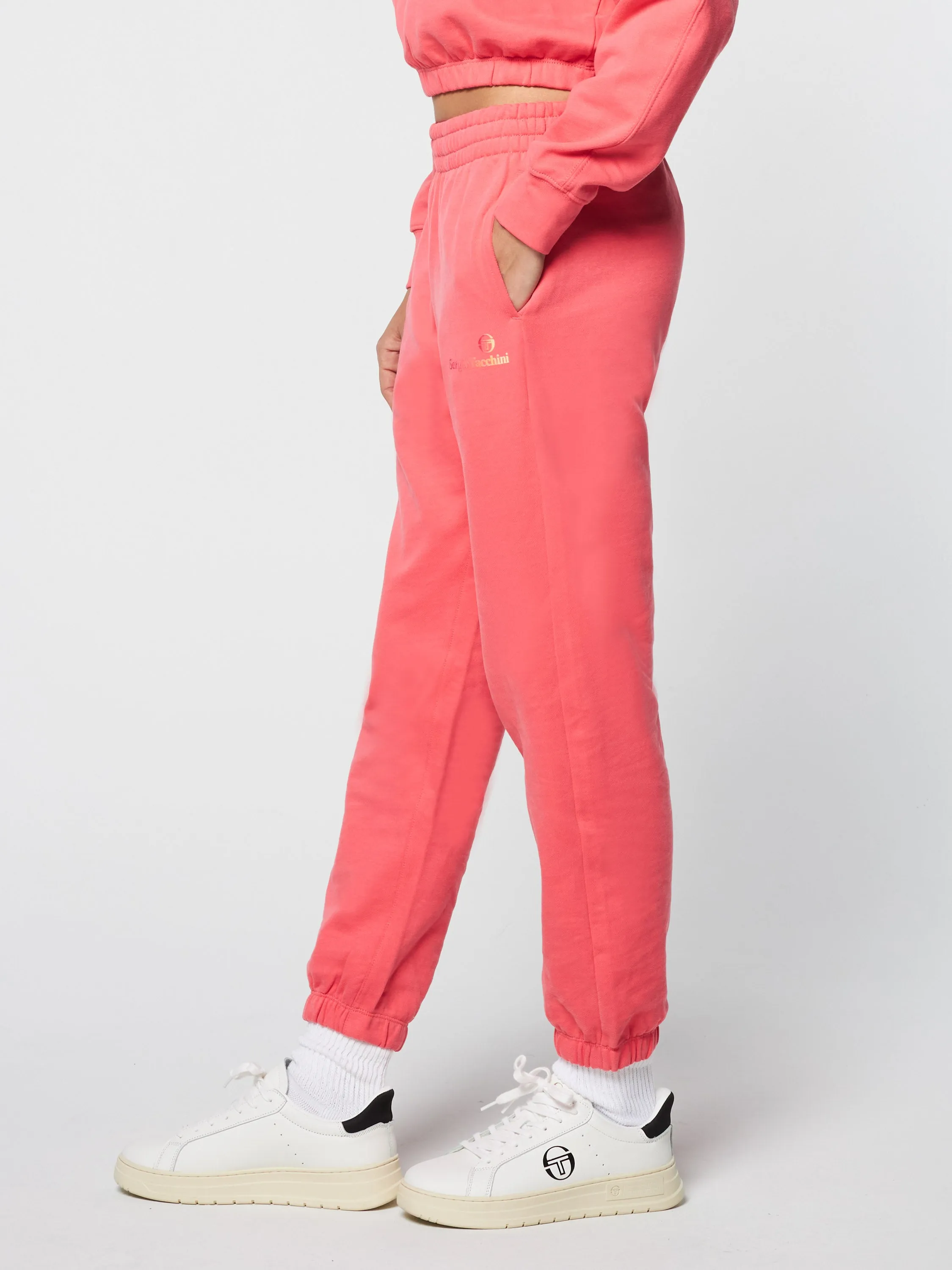 Lido Sweatpant- Calypso Coral