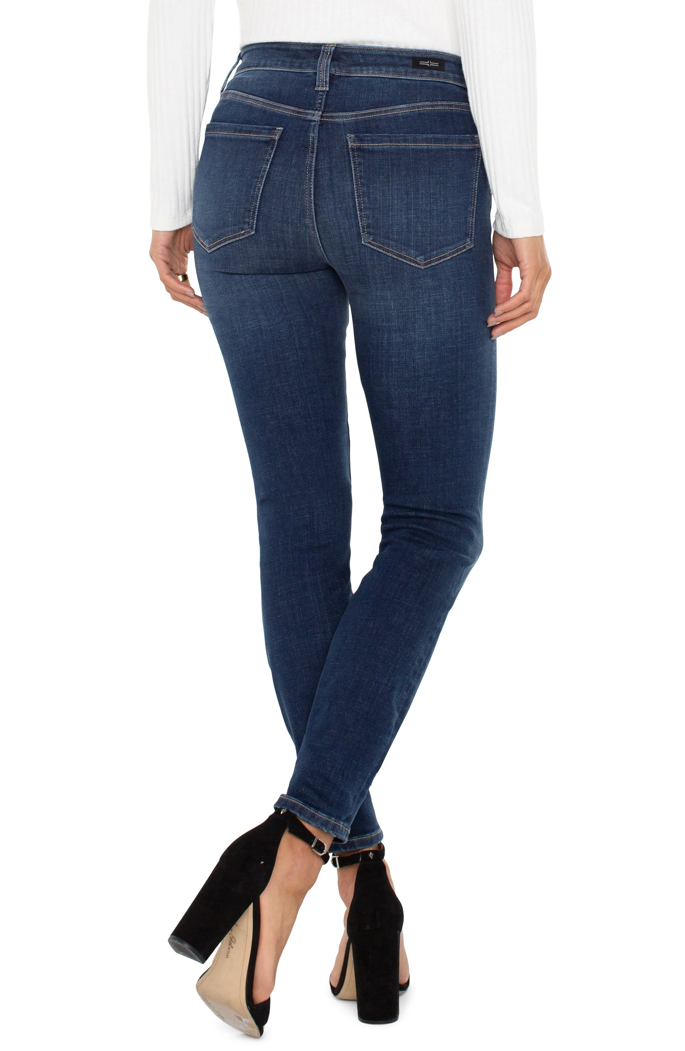 LIVERPOOL ABBY SKINNY JEAN - DENIM - LM2000CH9A2Y