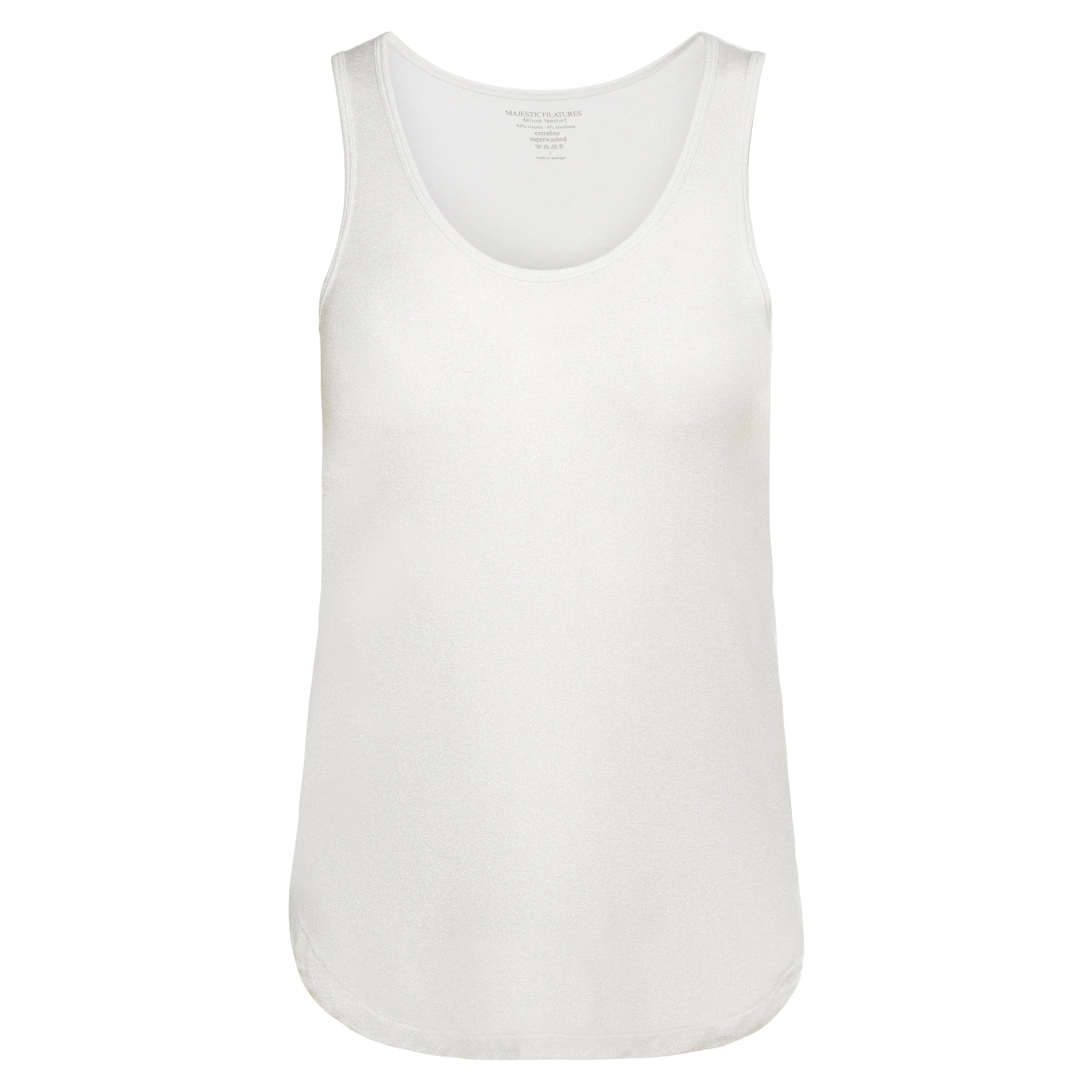 Metallic Soft Touch Relaxed Tank - More Colors Available