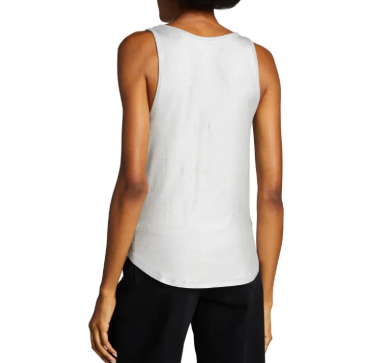 Metallic Soft Touch Relaxed Tank - More Colors Available