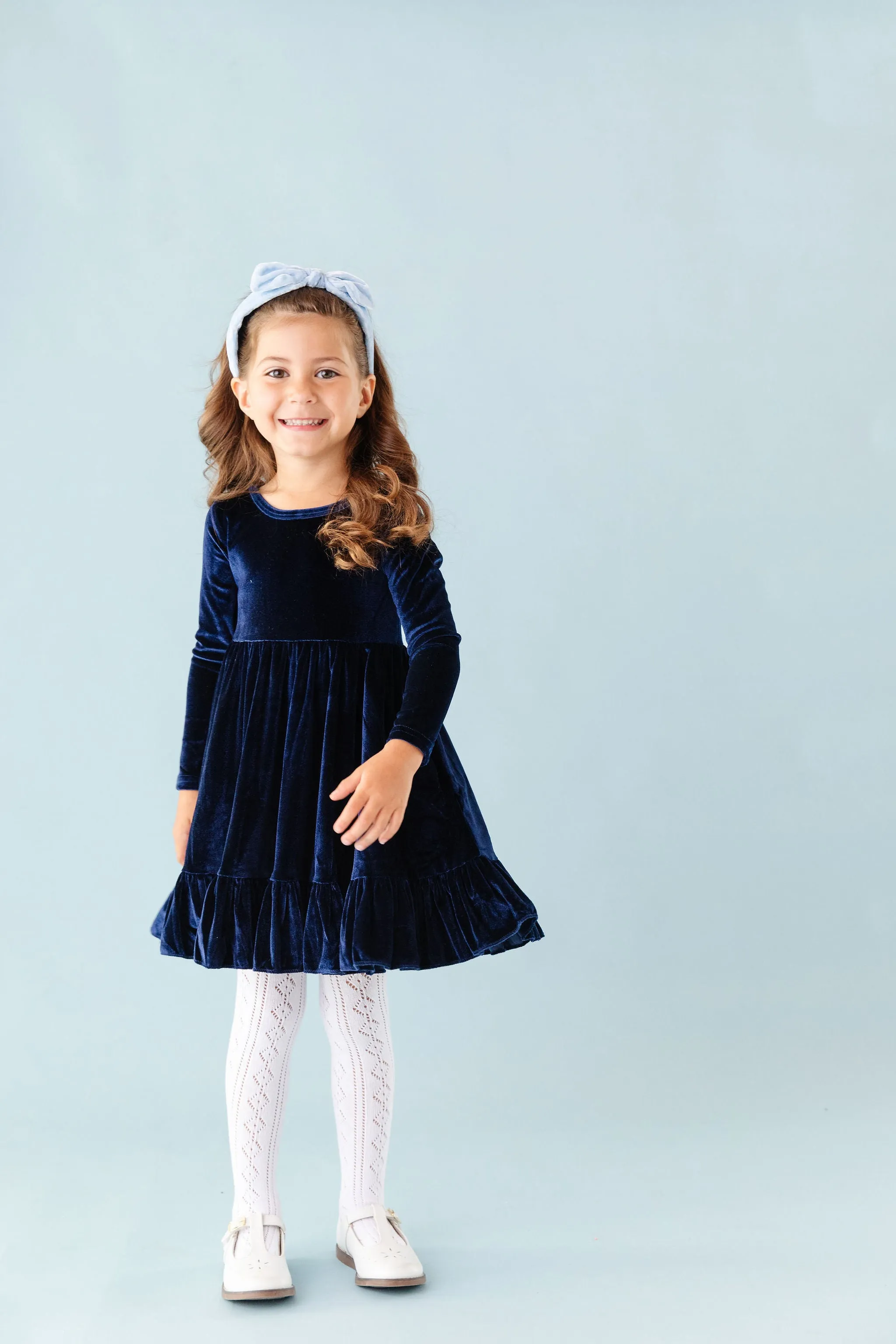 Midnight Velvet Charm Dress