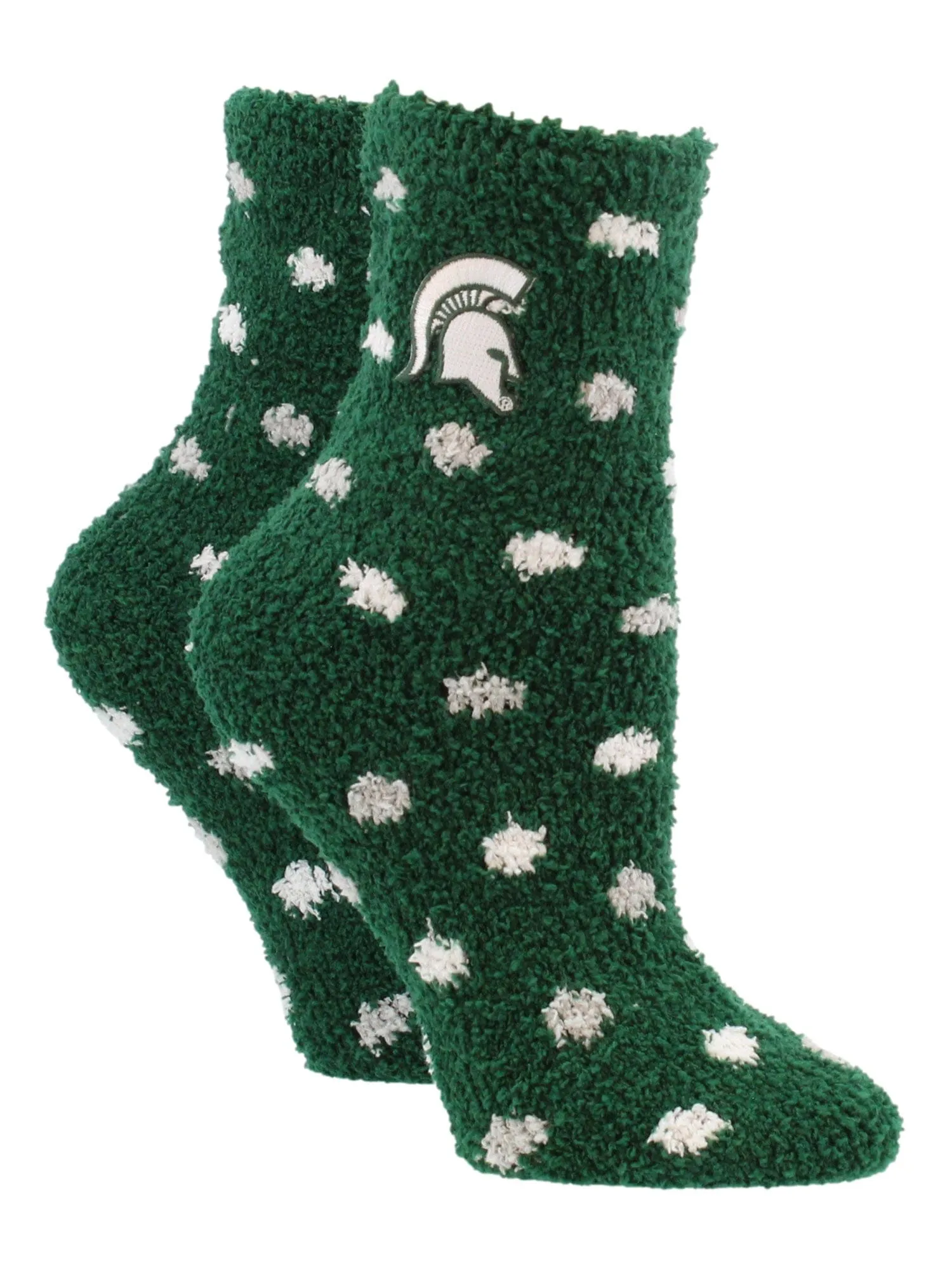 NCAA College Fuzzy Socks For Women & Men, Warm and Cozy Socks Womens Licensed University Sock