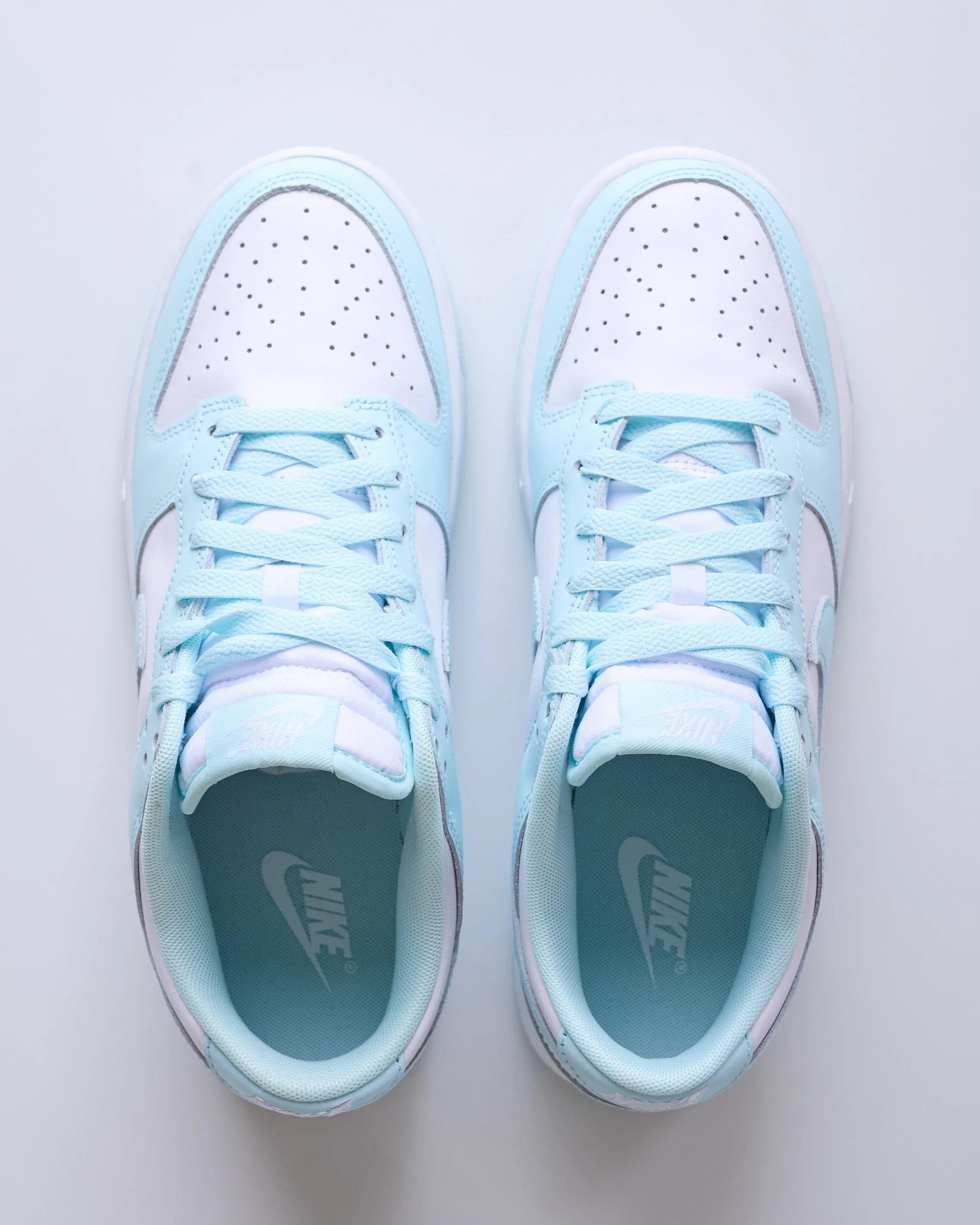 Nike Men's Dunk Low Retro White/Glacier Blue