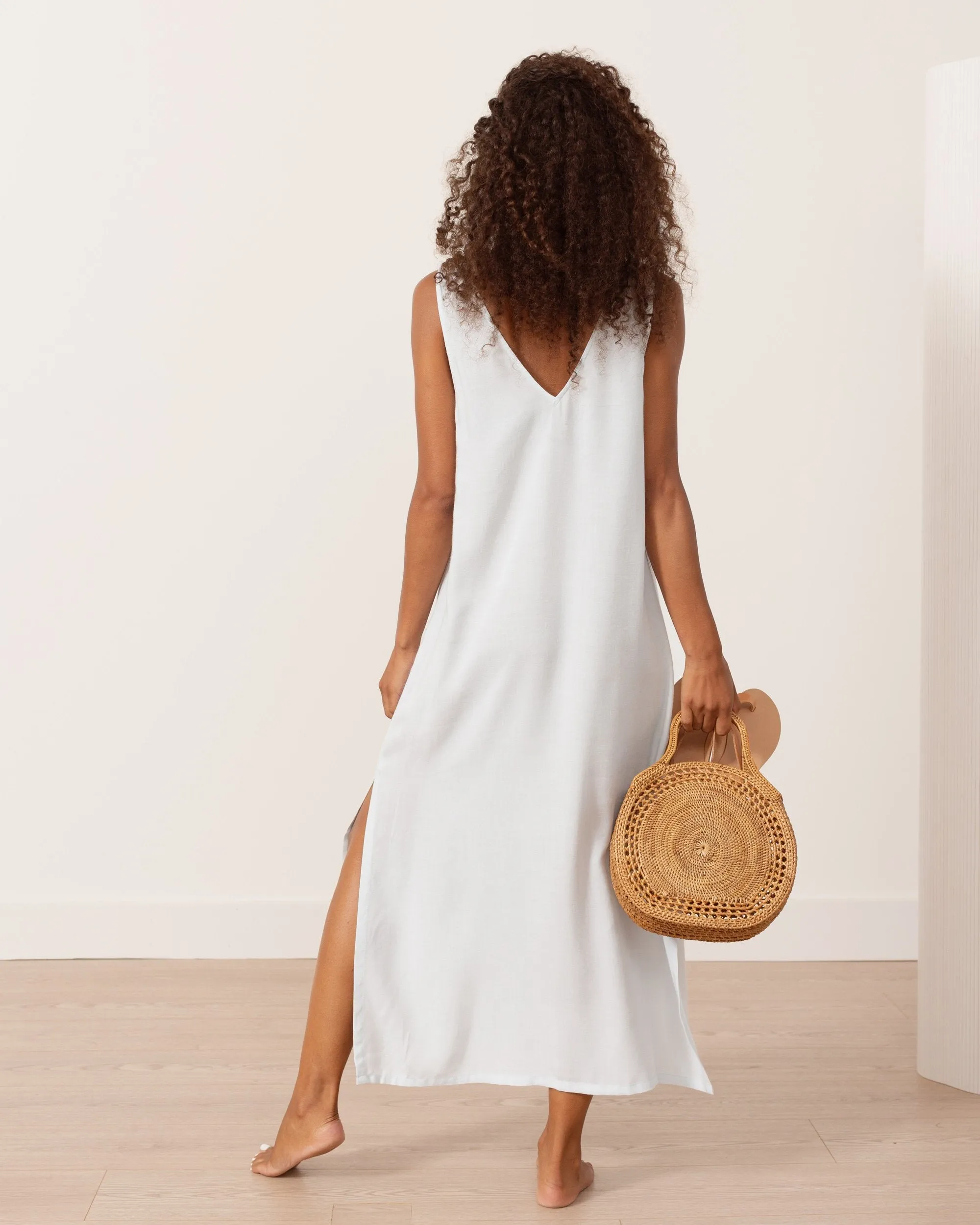 Noemie Sleeveless Swim Cover-Up