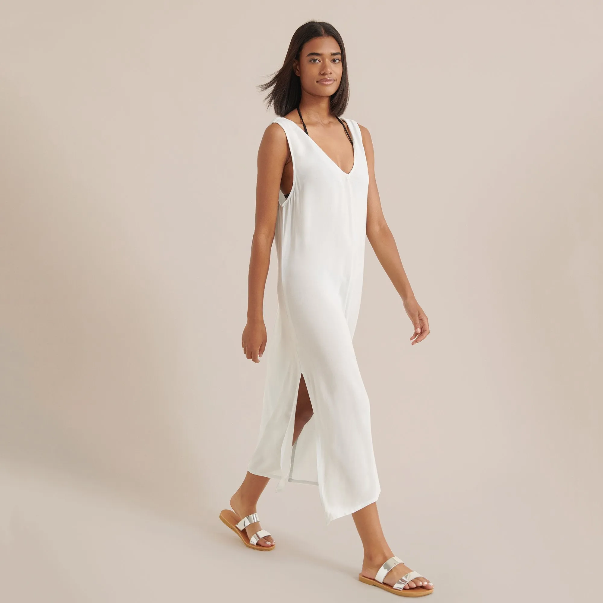 Noemie Sleeveless Swim Cover-Up