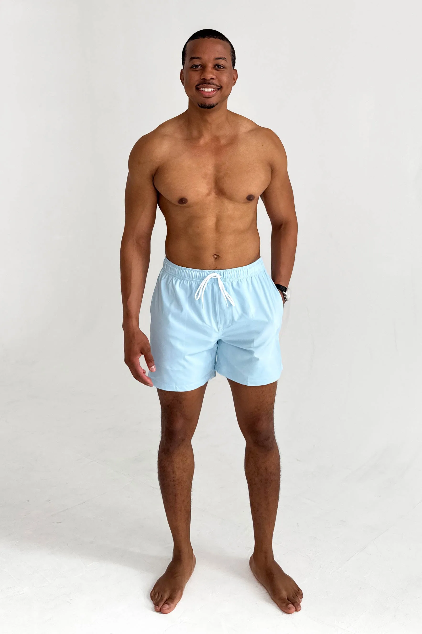 Ocean Blues Swim Trunks