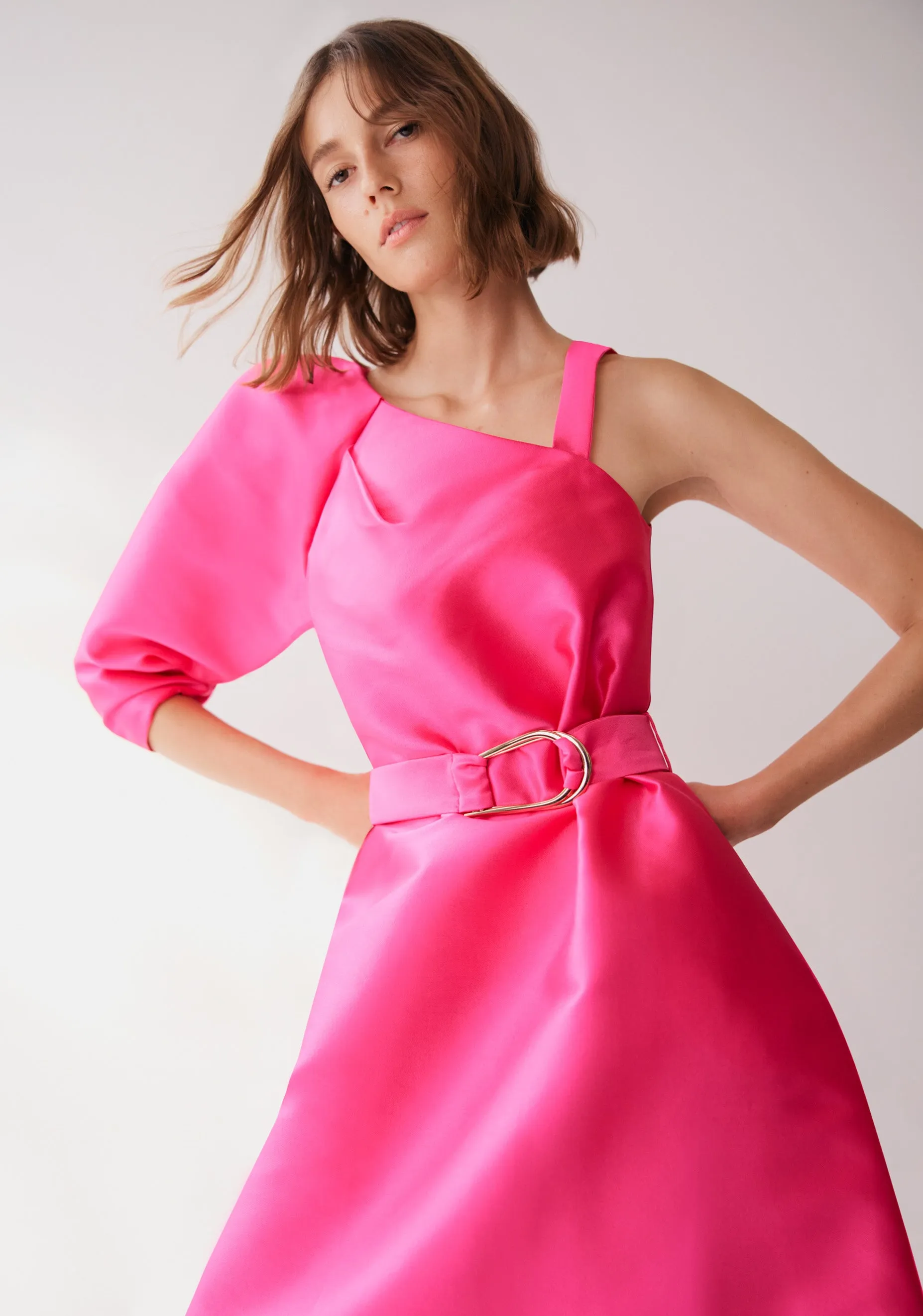 Pernille Midi Dress_Pink