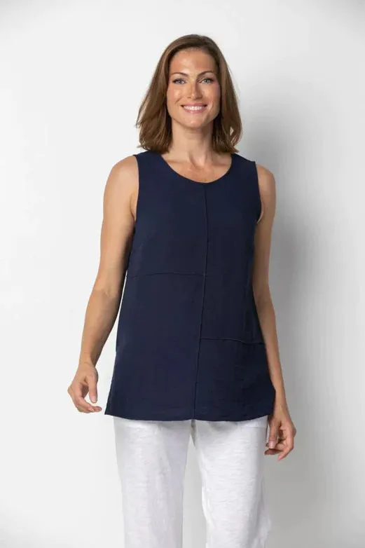 Pieced Patchwork Tank