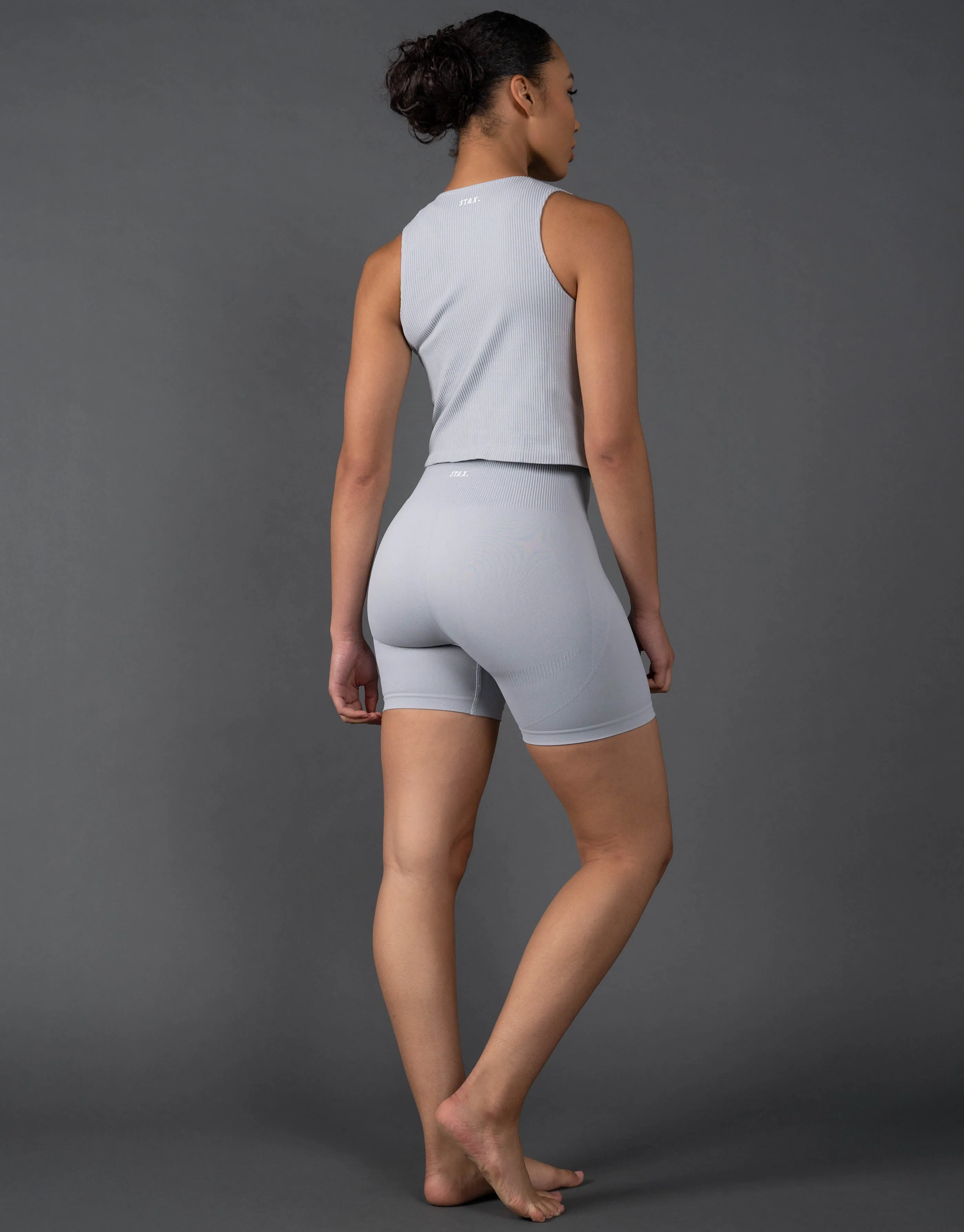 Premium Seamless Cropped Singlet Lounge V5.1 - Breeze