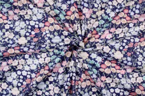 Printed Cotton Satin - Floral