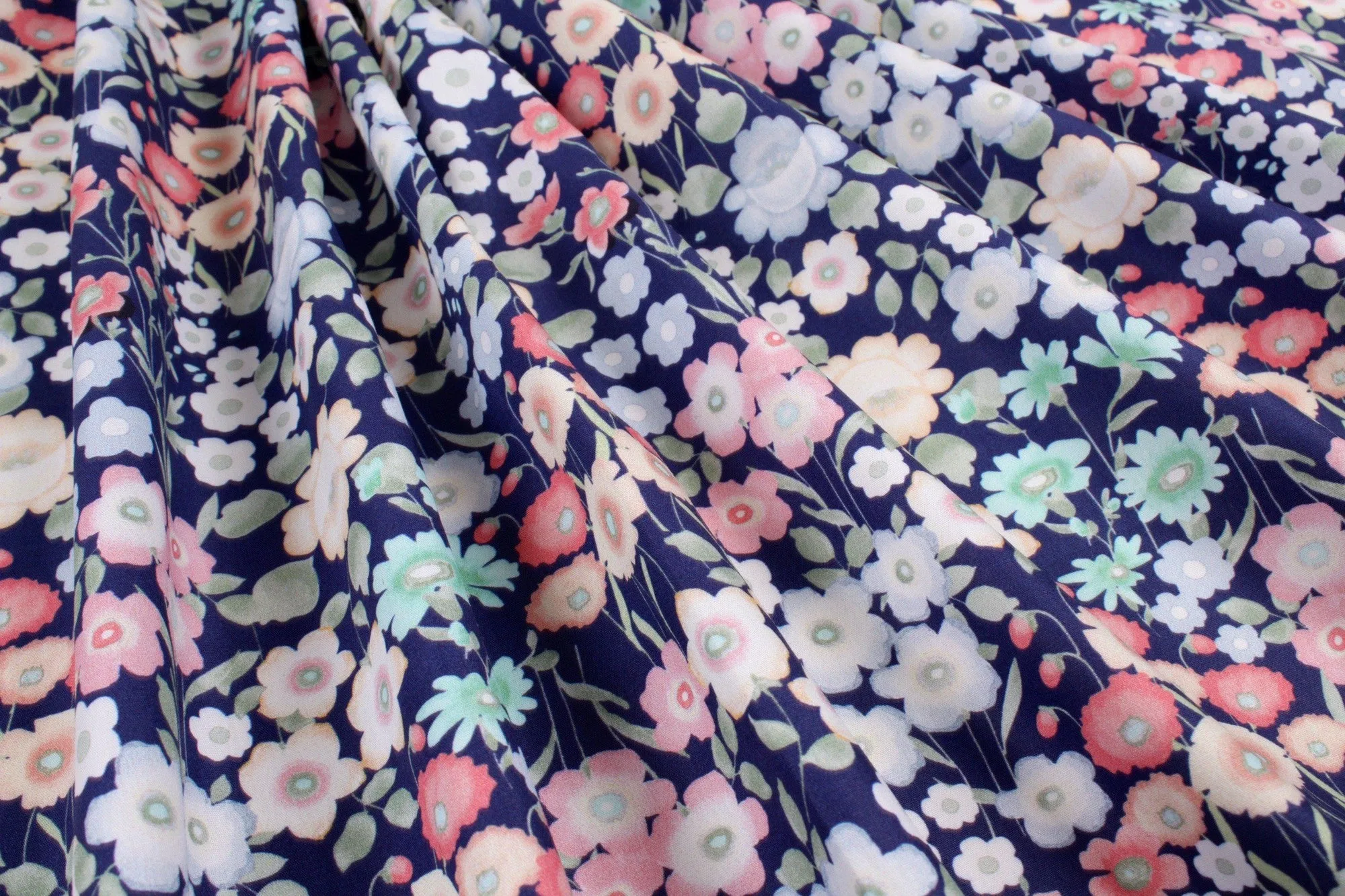 Printed Cotton Satin - Floral