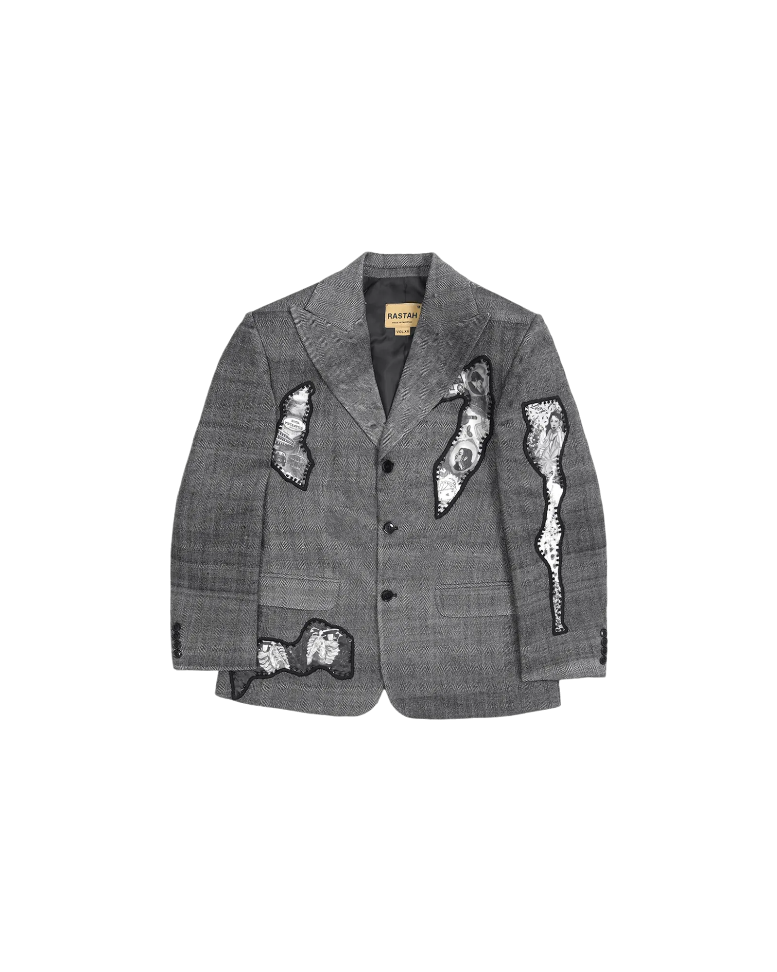 "CITIZEN KANE" HANDWOVEN BLAZER