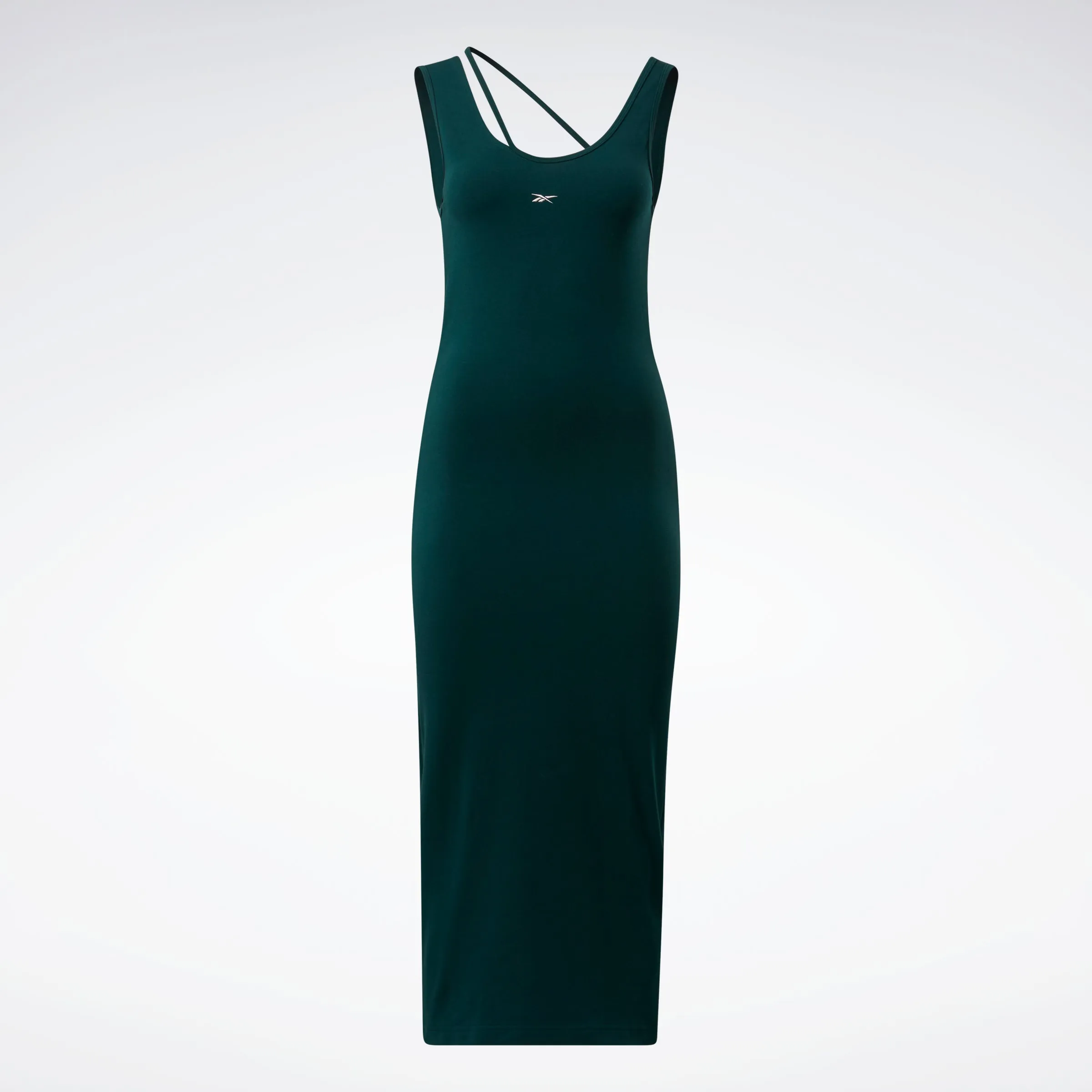 Reebok Apparel Women Classics Cotton Midi Dress Forgrn