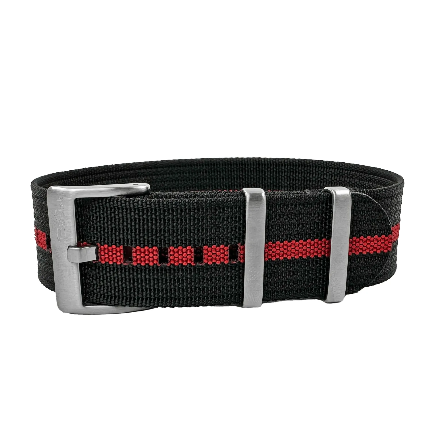 Ribbed Single-Pass - Black & Red