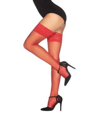 SCARLATTA Back Seam Thigh Highs