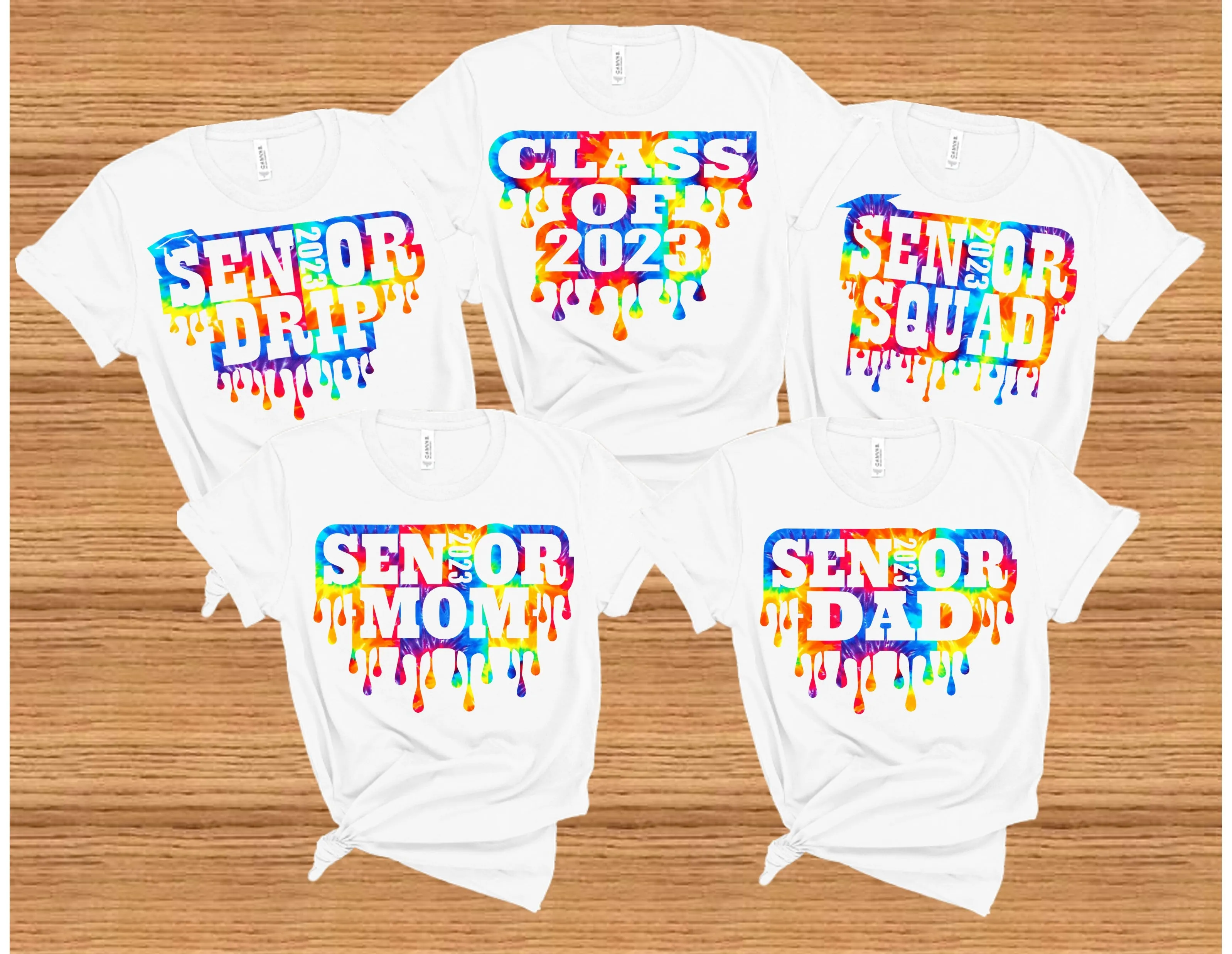 Senior Squad 2023 Squads Seniors Class Of 2023 Drip T-shirt