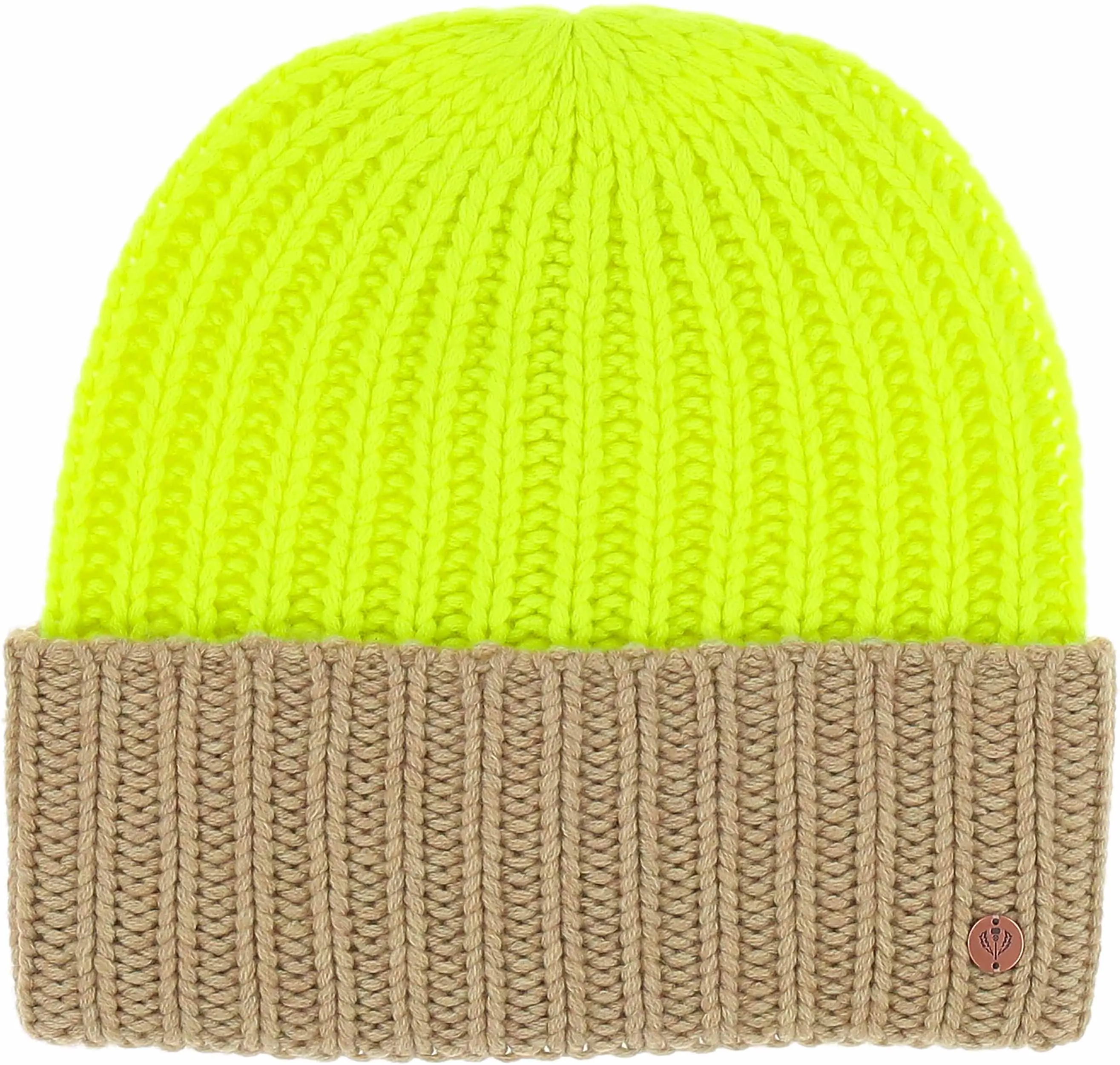 Signature Cashmere Blend Bicolour Beanie