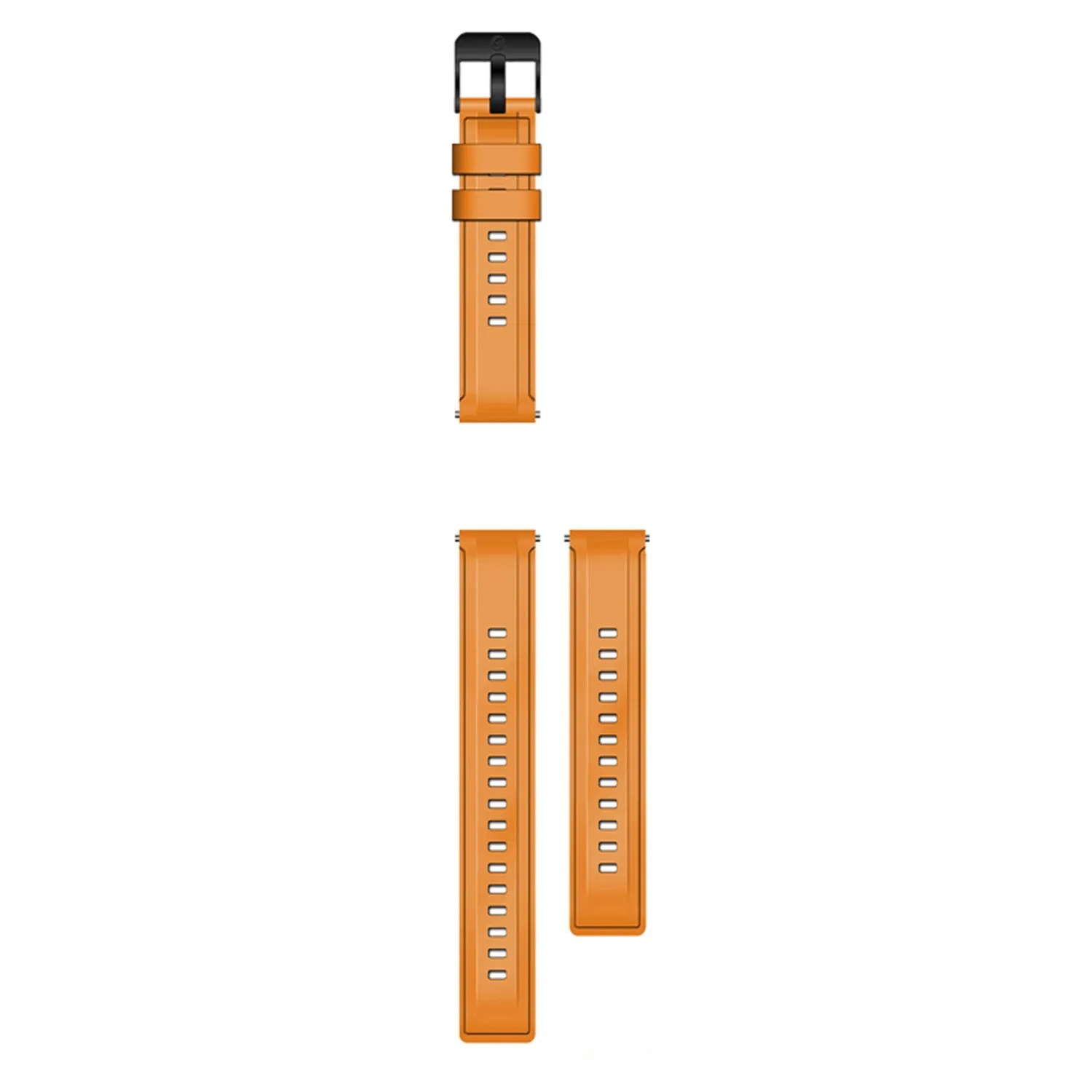 Sporty Silicone Scrub Watch ™ replacement watchband