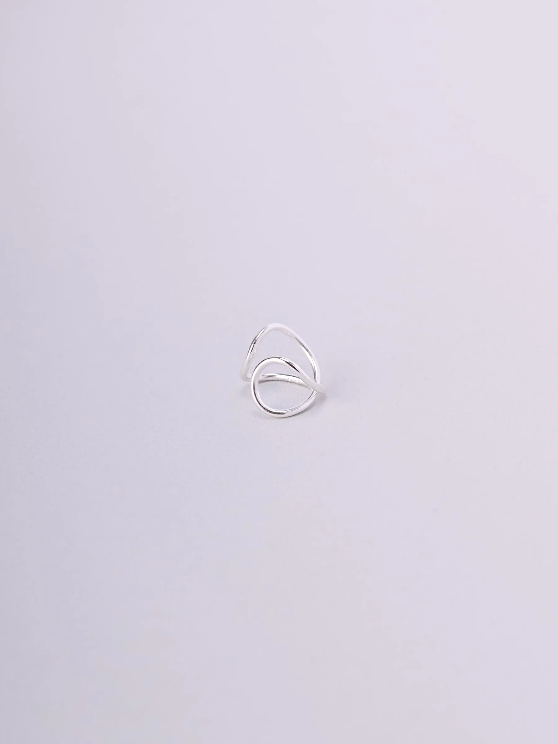 Sterling Silver Skinny Wire Ear Cuff