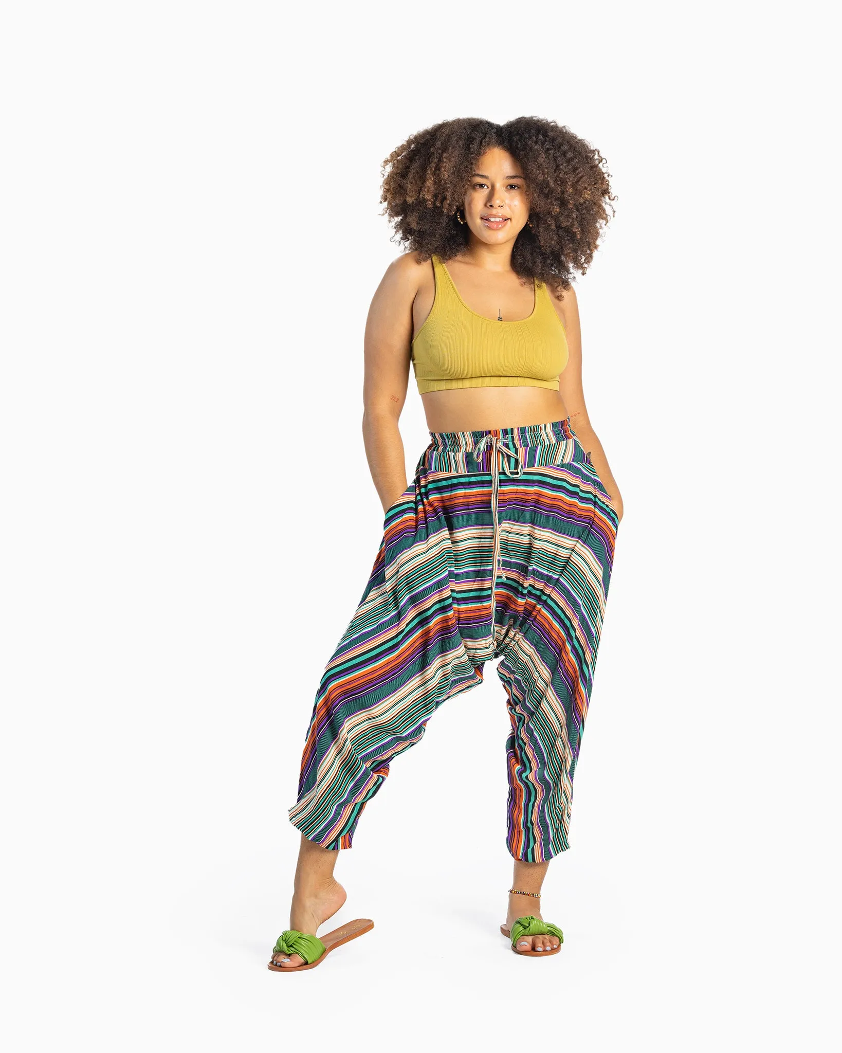 Stripe Savannah Harem Pants