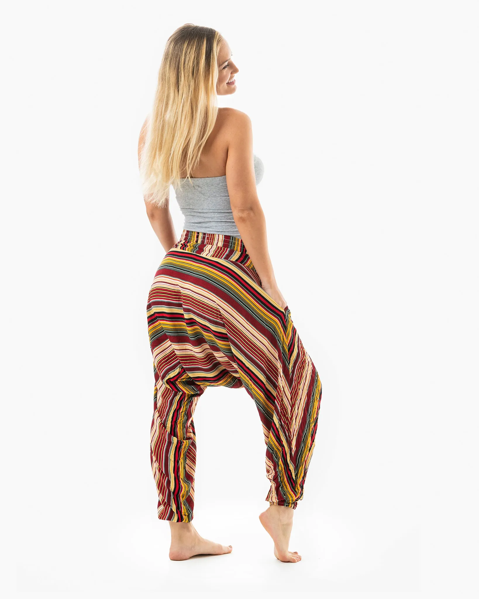 Stripe Savannah Harem Pants