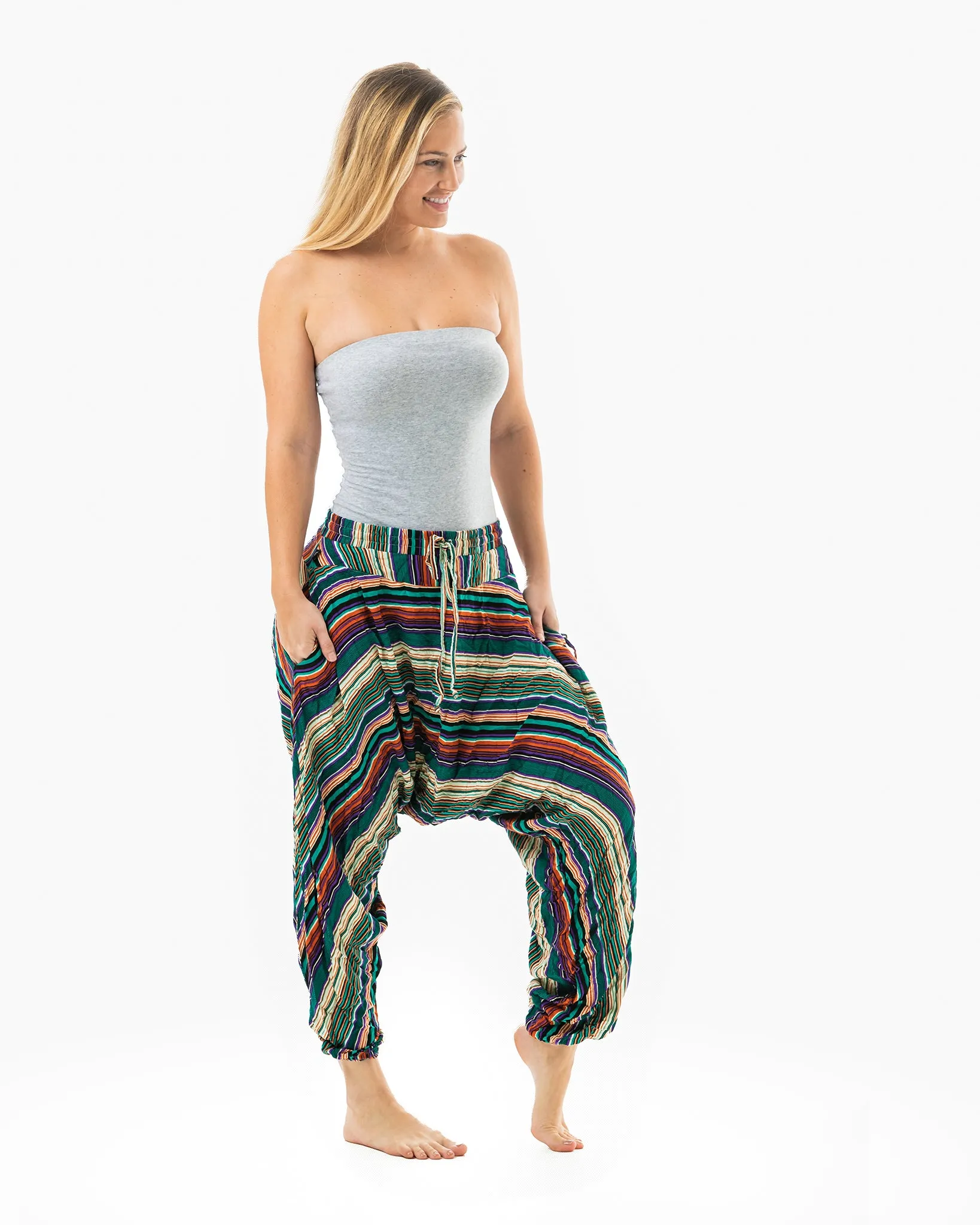 Stripe Savannah Harem Pants