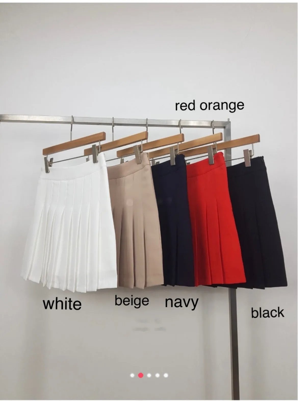 Summer Pleated Golf / Tennis Skirt