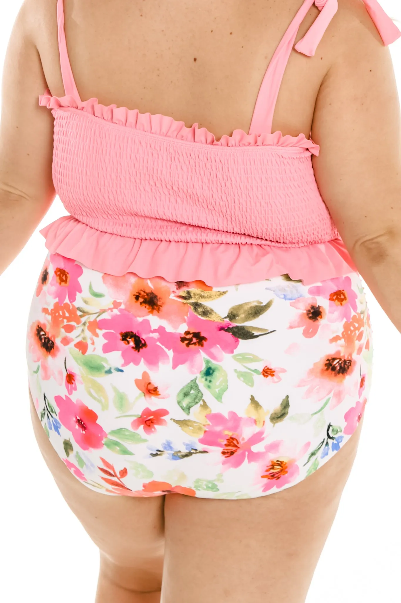 Sun Baked Bottoms | Pink Floral | Final Sale