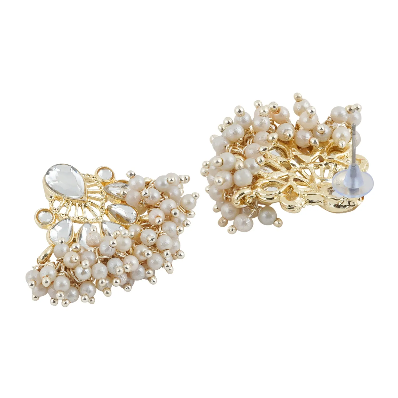 Teejh Aarohi Pearl and Polki Earring