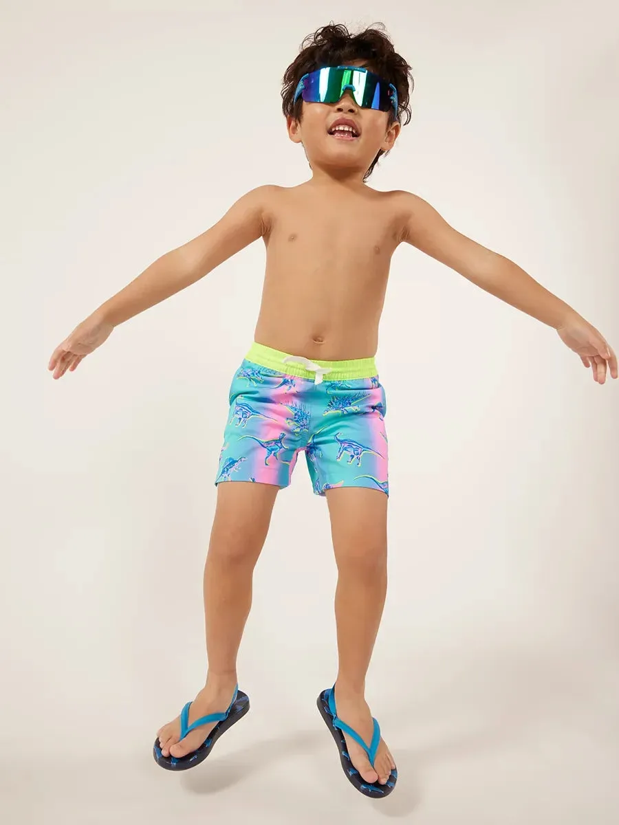 The Lil Dino Delights (Toddler Magic Swim Trunk)