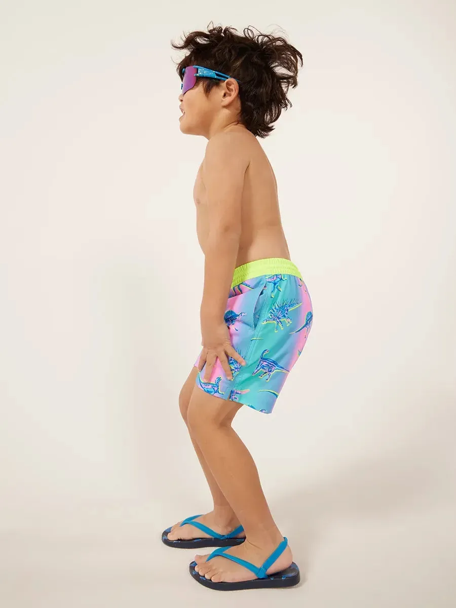 The Lil Dino Delights (Toddler Magic Swim Trunk)