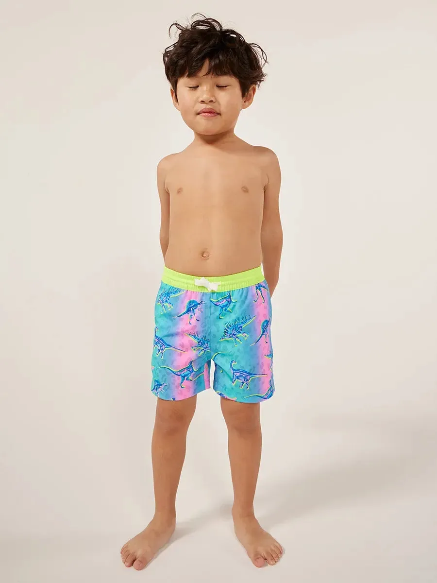 The Lil Dino Delights (Toddler Magic Swim Trunk)